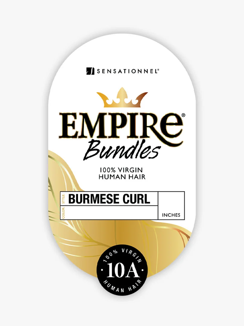 Sensationnel Empire Bundles 100% Human Hair - Burmese Curl - Image 9