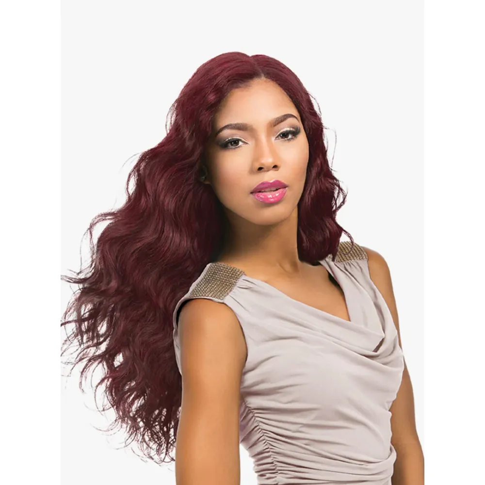 Sensationnel Empire 100% Human Hair Body Wave Dark Red - 10"–18" - Image 2