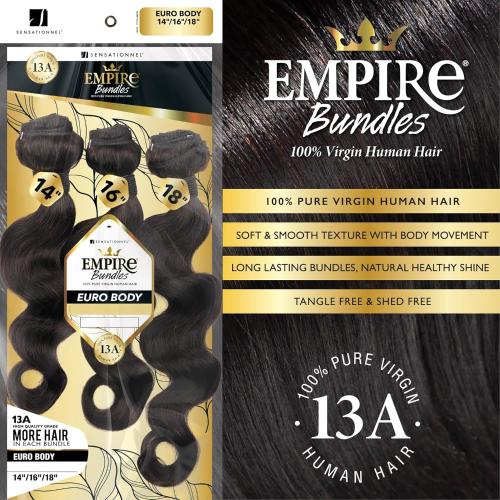Sensationnel Empire Bundles Virgin Human Hair Weave 3X Multi Pack - Image 6