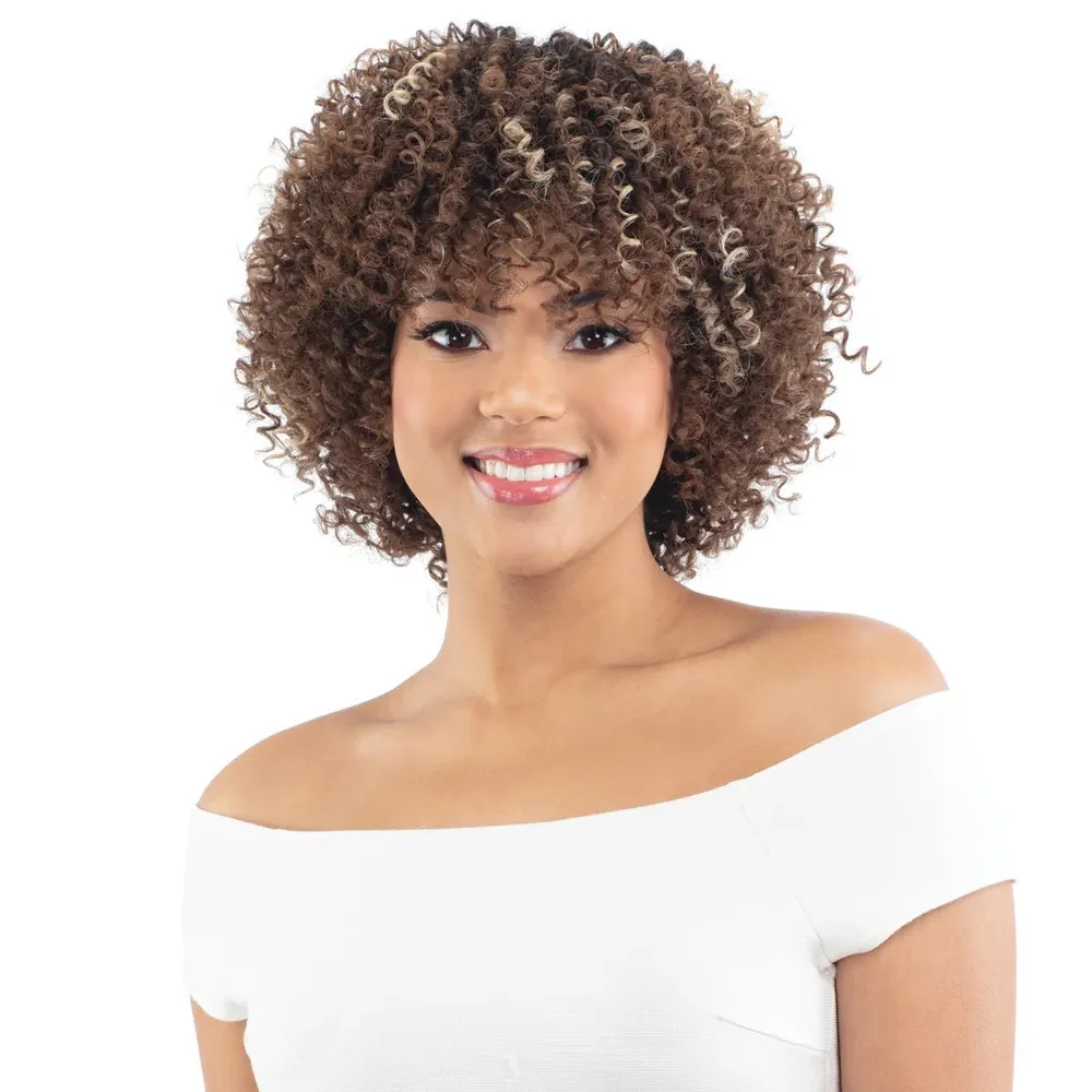 Mayde Mocha 100% Human Hair Wig β Cookie