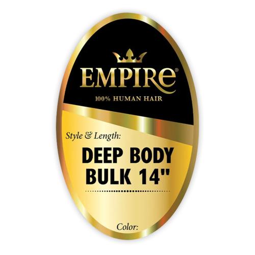 Sensationnel Empire Human Hair - Deep Body Bulk 14" - Image 2