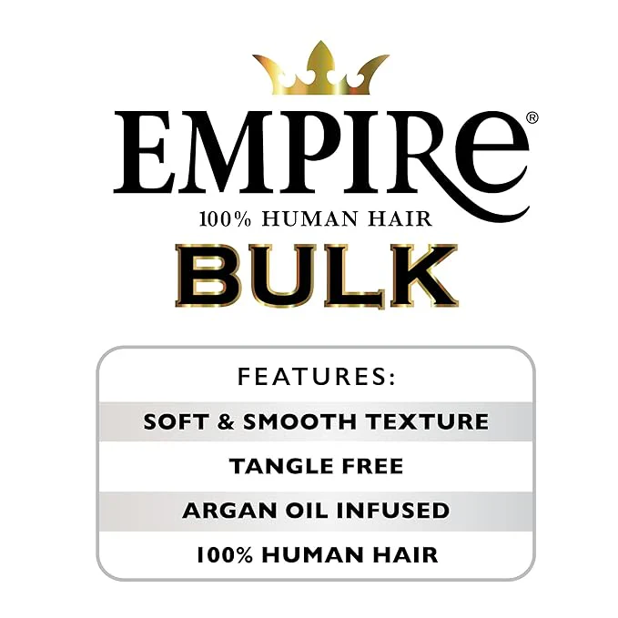 Sensationnel Empire Human Hair - Deep Body Bulk 14" - Image 3