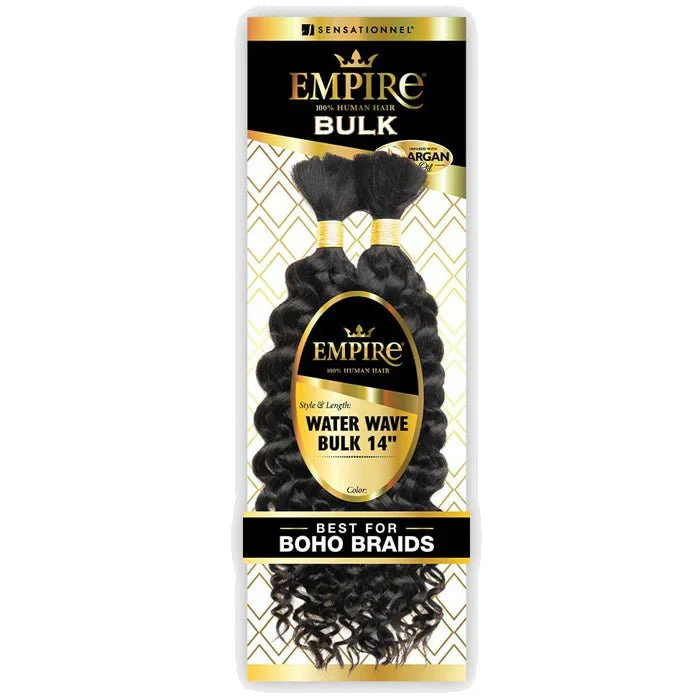 Sensationnel Empire Human Hair β Water Wave Bulk 14"