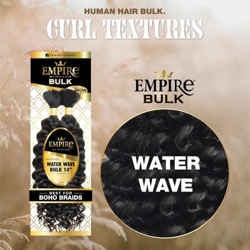 Sensationnel Empire Human Hair β Water Wave Bulk 14" - Image 3