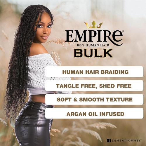 Sensationnel Empire Human Hair – Water Wave Bulk 22" - Image 5