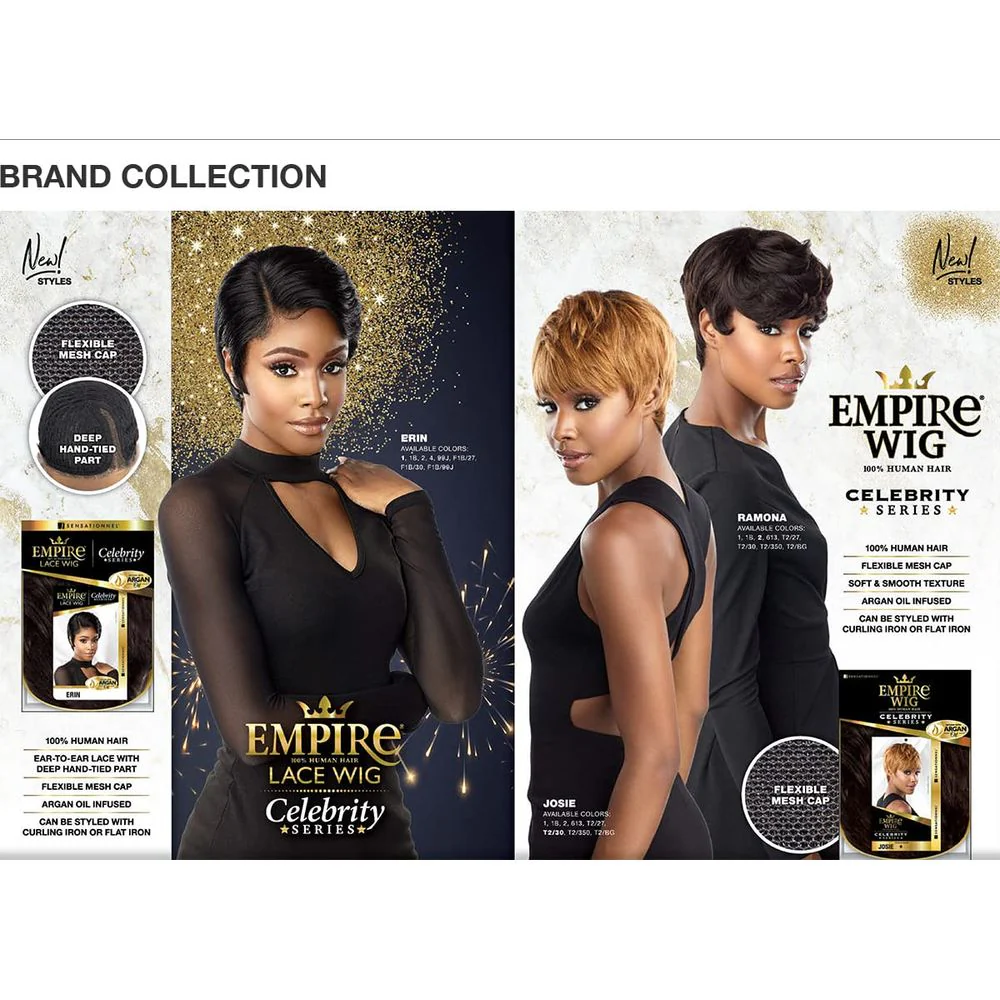Sensationnel Empire Human Hair Celebrity Series Wig – Ramona - Image 6