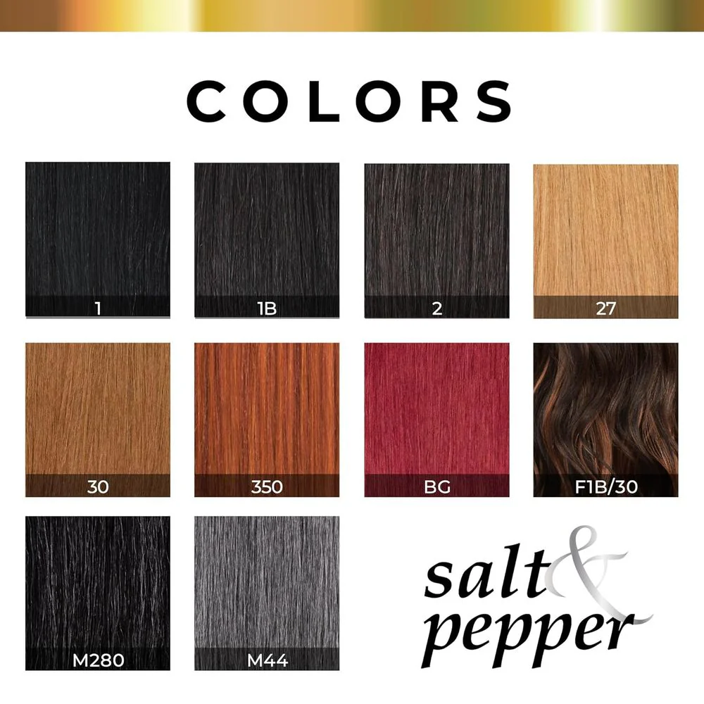 Sensationnel Empire Human Hair Wig Salt and Pepper - Bliss - Image 6