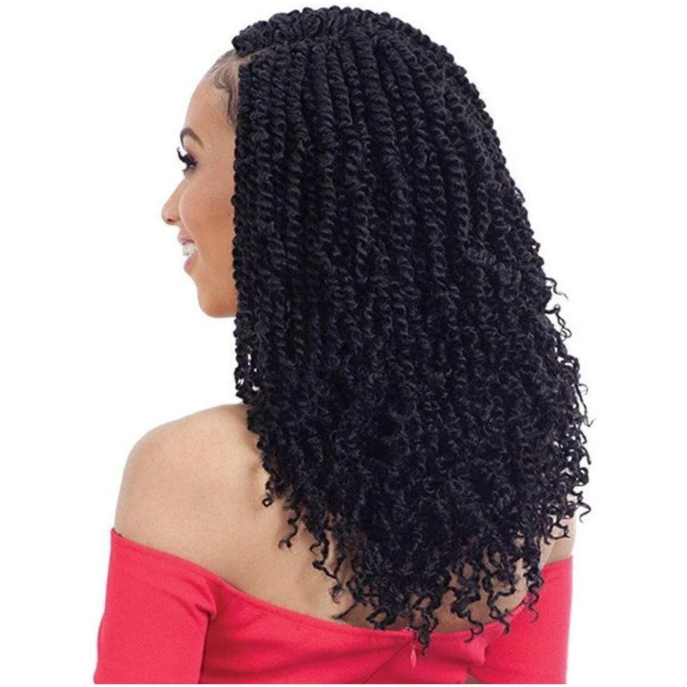 Shake-N-Go Freetress Crochet Braiding Hair - 2x Spring Twist 12” - Image 3