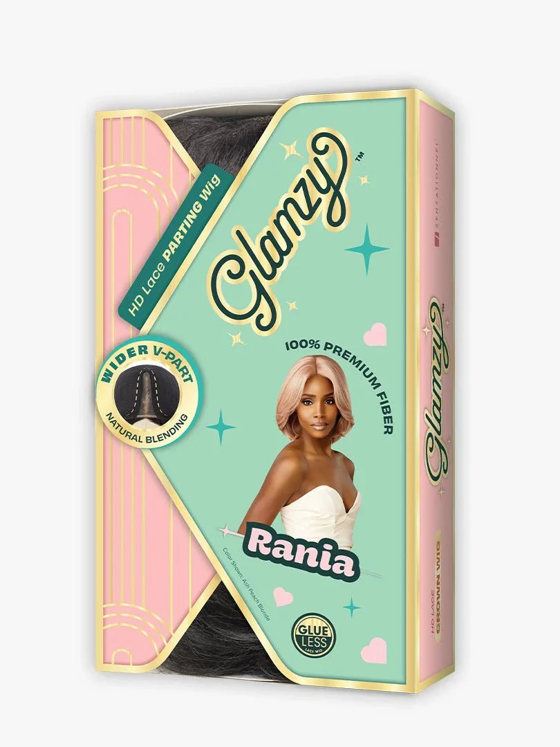 Sensationnel Glamzy Synthetic HD Lace V-Part Glueless Wig - Rania - Image 7