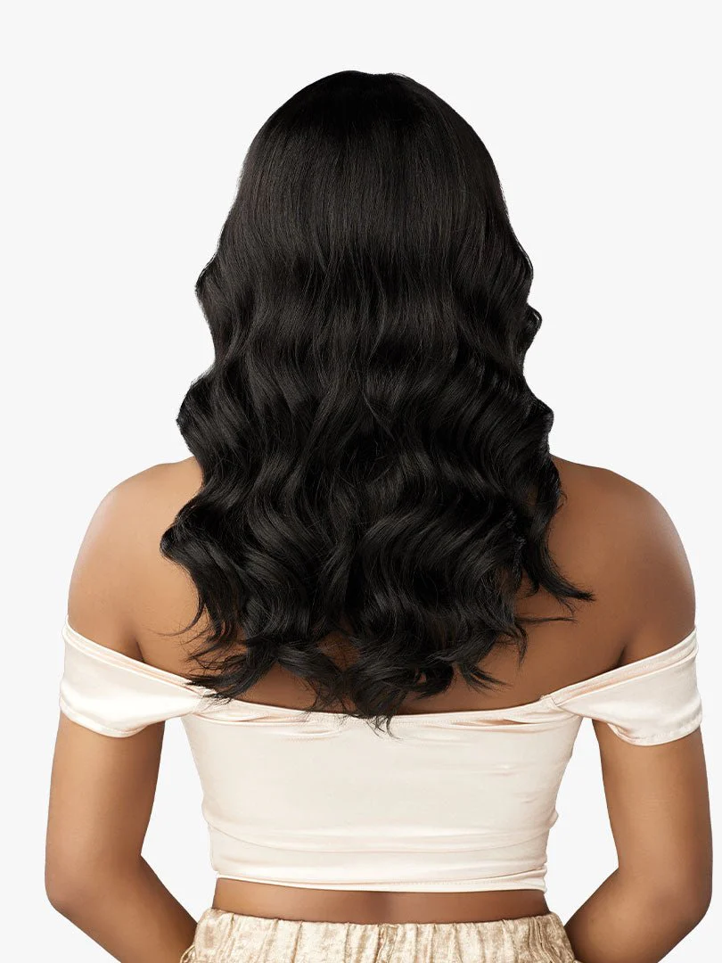 Sensationnel Glamzy Synthetic HD Lace V-Part Glueless Wig - Aria - Image 7