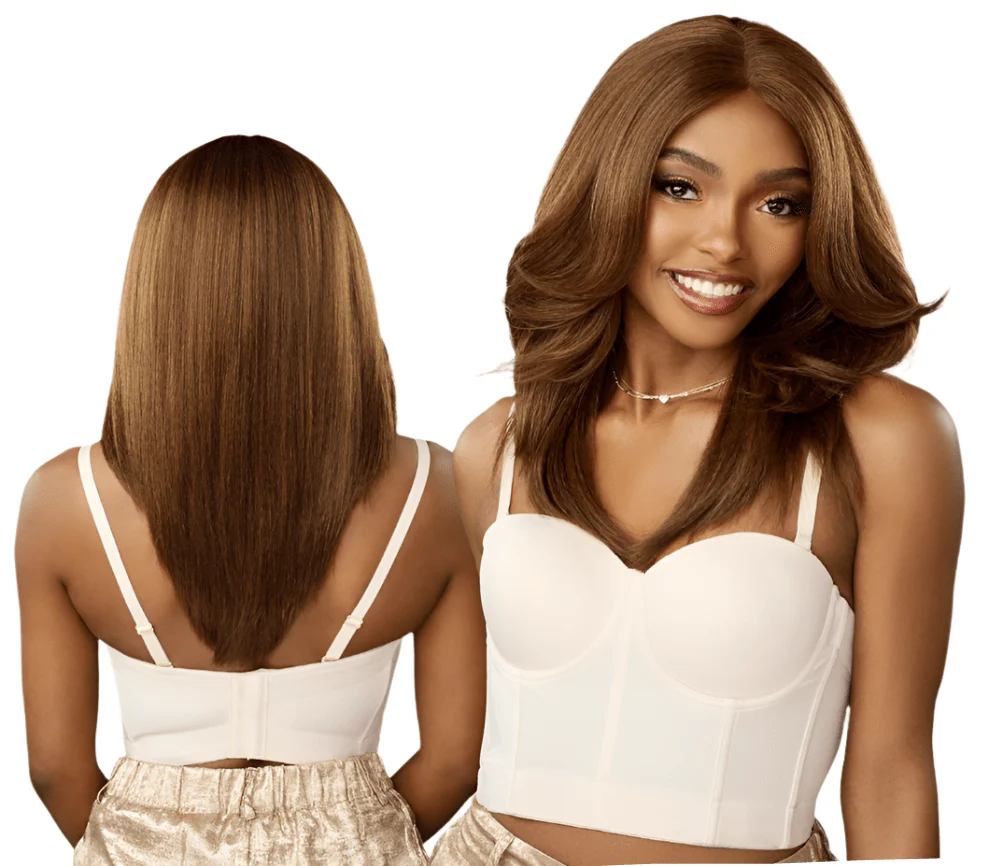 Sensationnel Glamzy Synthetic HD Lace Part Glueless Wig - Alondra - Image 3
