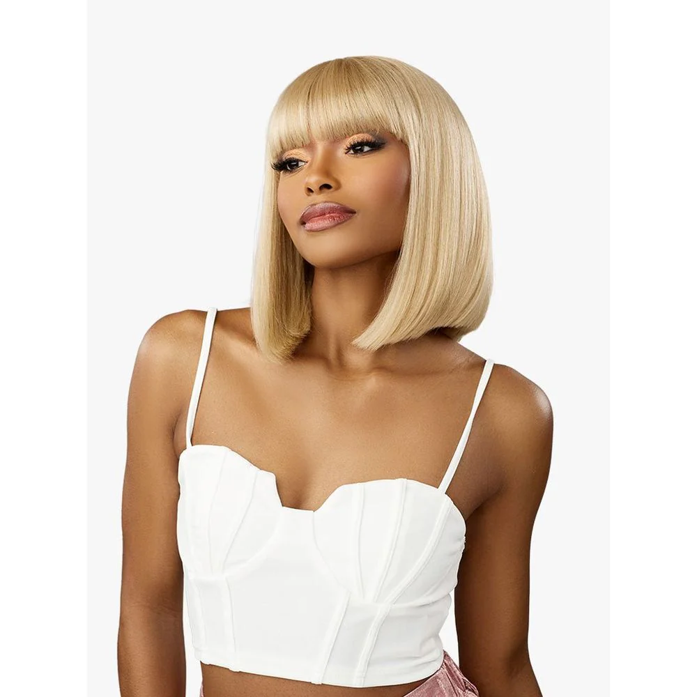 Sensationnel Glamzy Synthetic HD Lace Part Glueless Wig - Cassy - Image 5