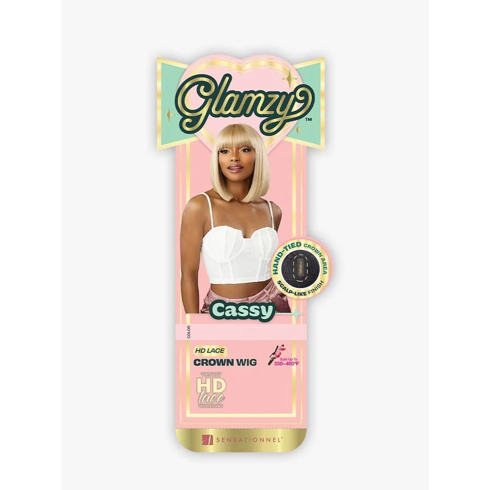 Sensationnel Glamzy Synthetic HD Lace Part Glueless Wig - Cassy - Image 8