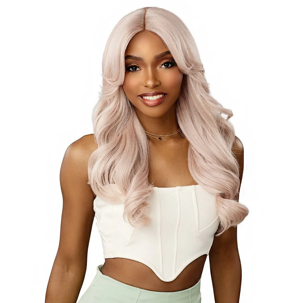 Sensationnel Glamzy Synthetic HD Lace Part Glueless Wig - Celestia - Image 2
