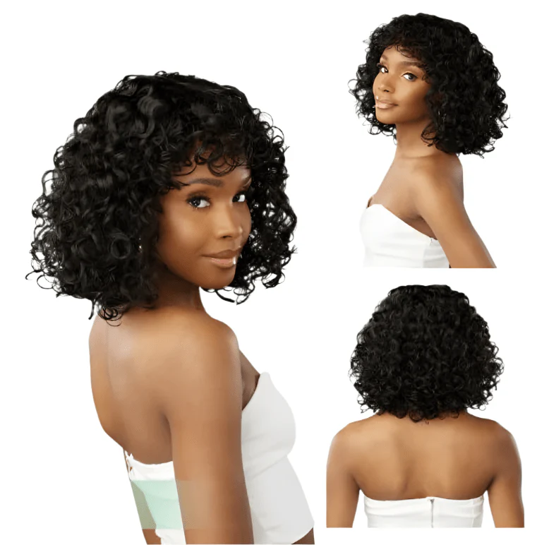 Sensationnel Glamzy Synthetic HD Lace Part Glueless Wig - Lizy