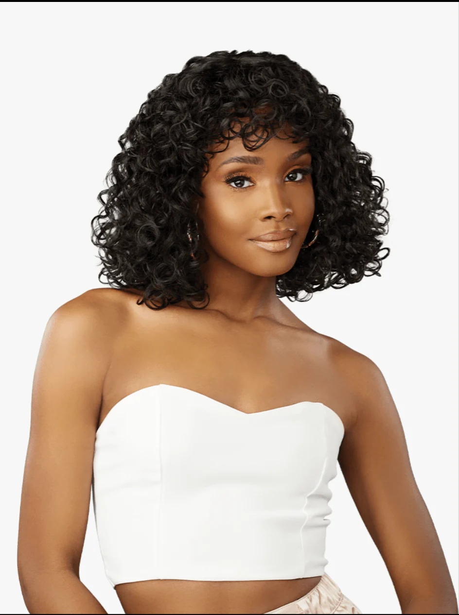 Sensationnel Glamzy Synthetic HD Lace Part Glueless Wig - Lizy - Image 3