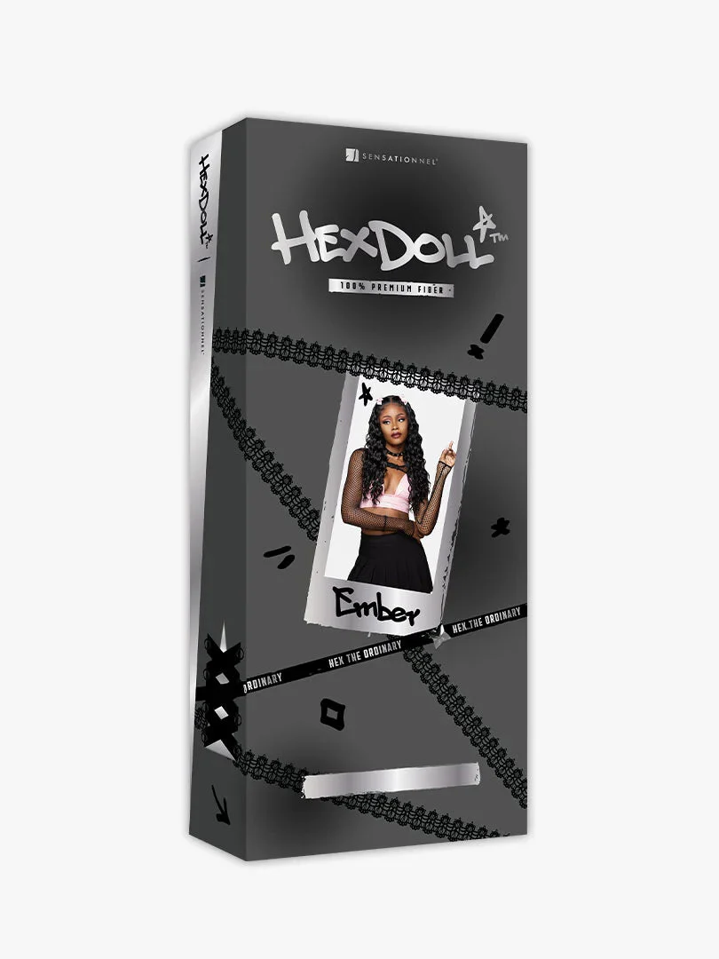 Sensationnel HexDoll HD Synthetic Lace Wig – Ember - Image 9