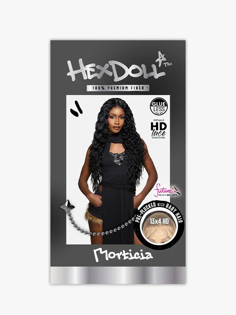Sensationnel HexDoll HD Synthetic Lace Wig – Morticia - Image 4