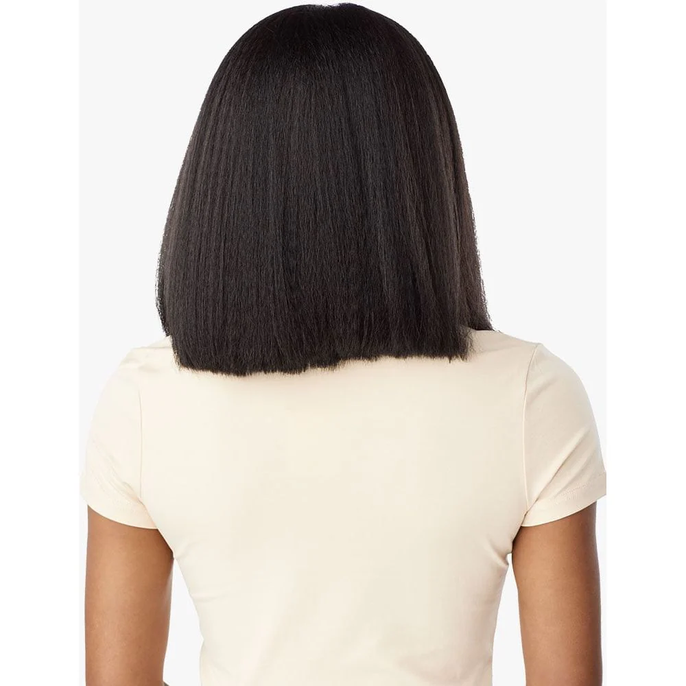 Sensationnel Kinky Edges 13x6 Synthetic HD Lace Front Wig - Kinky Bob 14" - Image 5