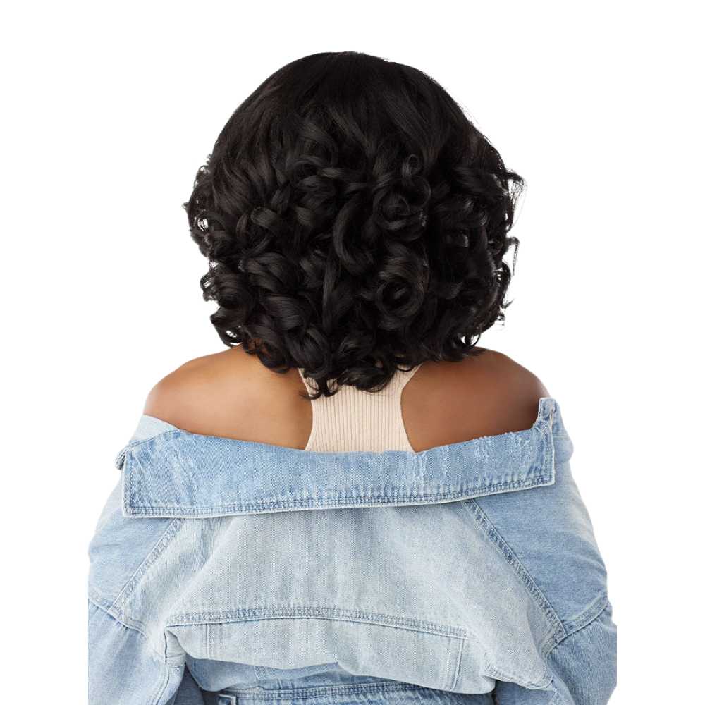 Sensationnel Kinky Edges Y-Part HD Lace Wig β Kinky Volume Curl 14" - Image 5