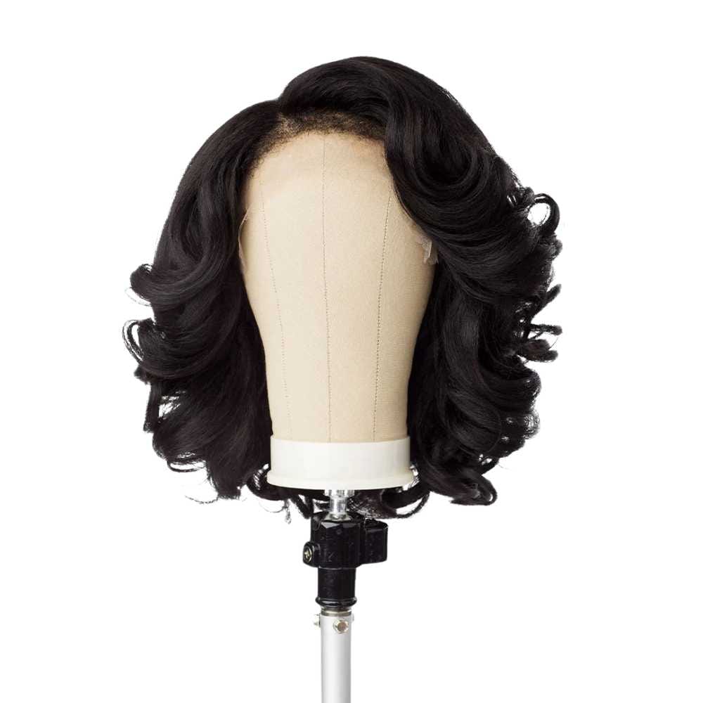 Sensationnel Kinky Edges Y-Part HD Lace Wig β Kinky Volume Curl 14" - Image 6