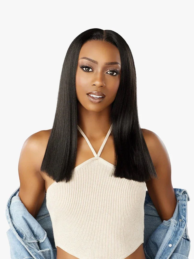 Sensationnel Kinky Edges Y-Part HD Lace Wig β Kinky Silk Pressed 18" - Image 2