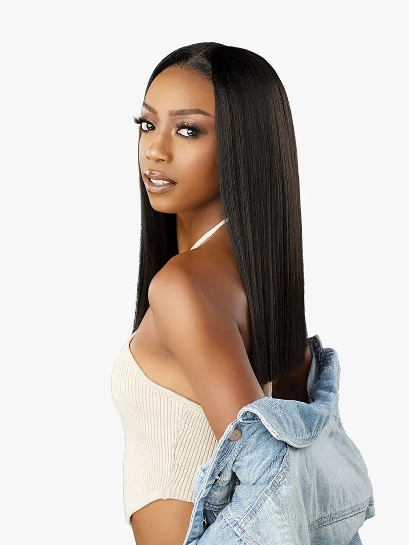 Sensationnel Kinky Edges Y-Part HD Lace Wig β Kinky Silk Pressed 18" - Image 5