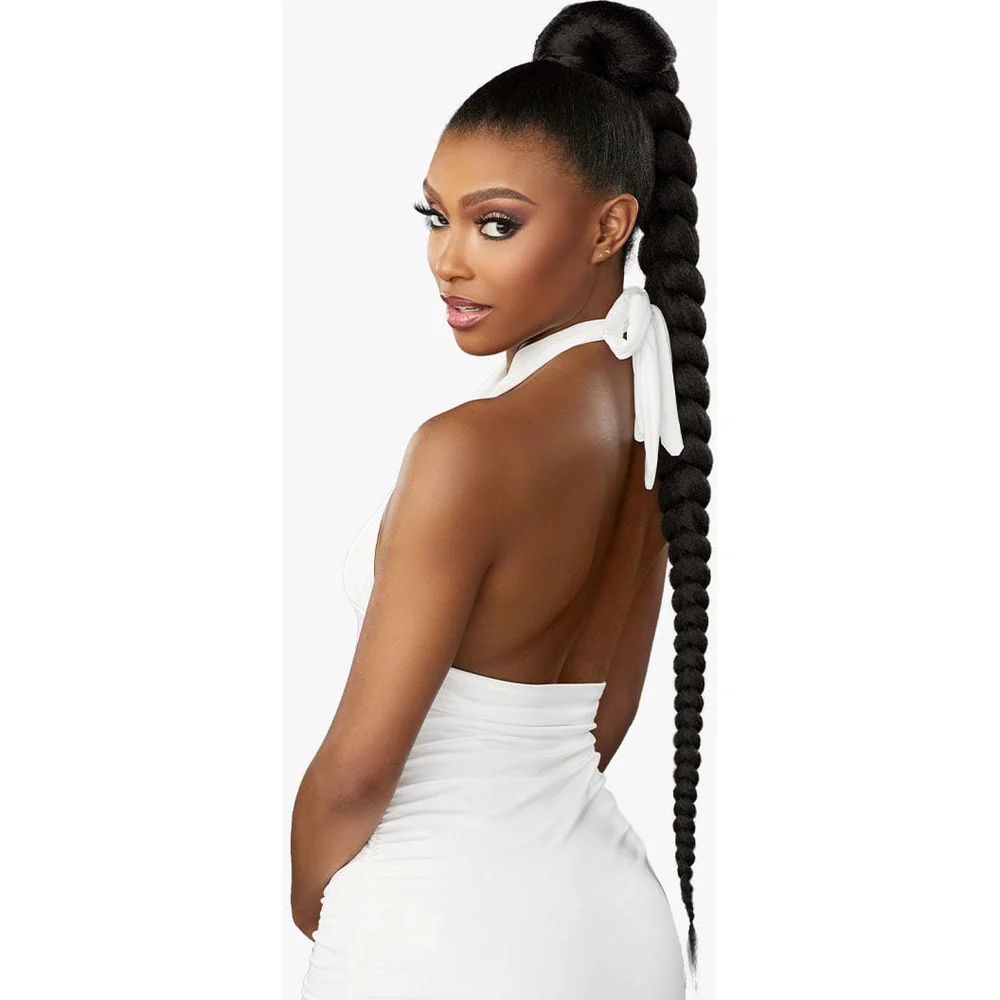 Sensationnel Lulu Pony Synthetic Wrap Ponytail - Wrap 01 - Image 6