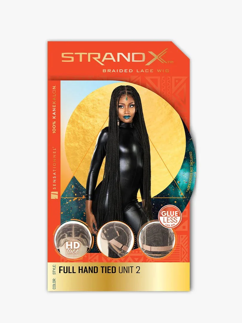 Sensationnel Strand X Braided Full Hand-Tied Lace Wig - Unit 2 - Image 4