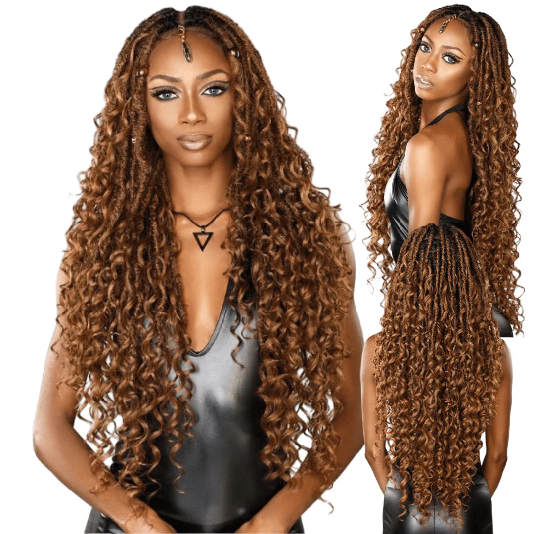 Sensationnel Strand X Braided Full Hand-Tied Lace Wig - Unit 4