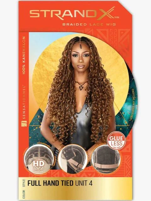 Sensationnel Strand X Braided Full Hand-Tied Lace Wig - Unit 4 - Image 5