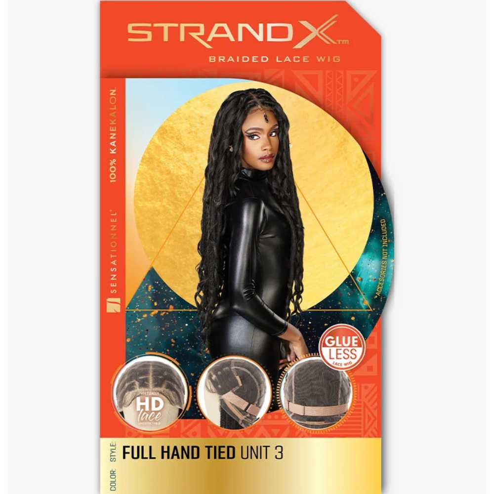 Sensationnel Strand X Braided Full Hand-Tied Lace Wig - Unit 3 - Image 6