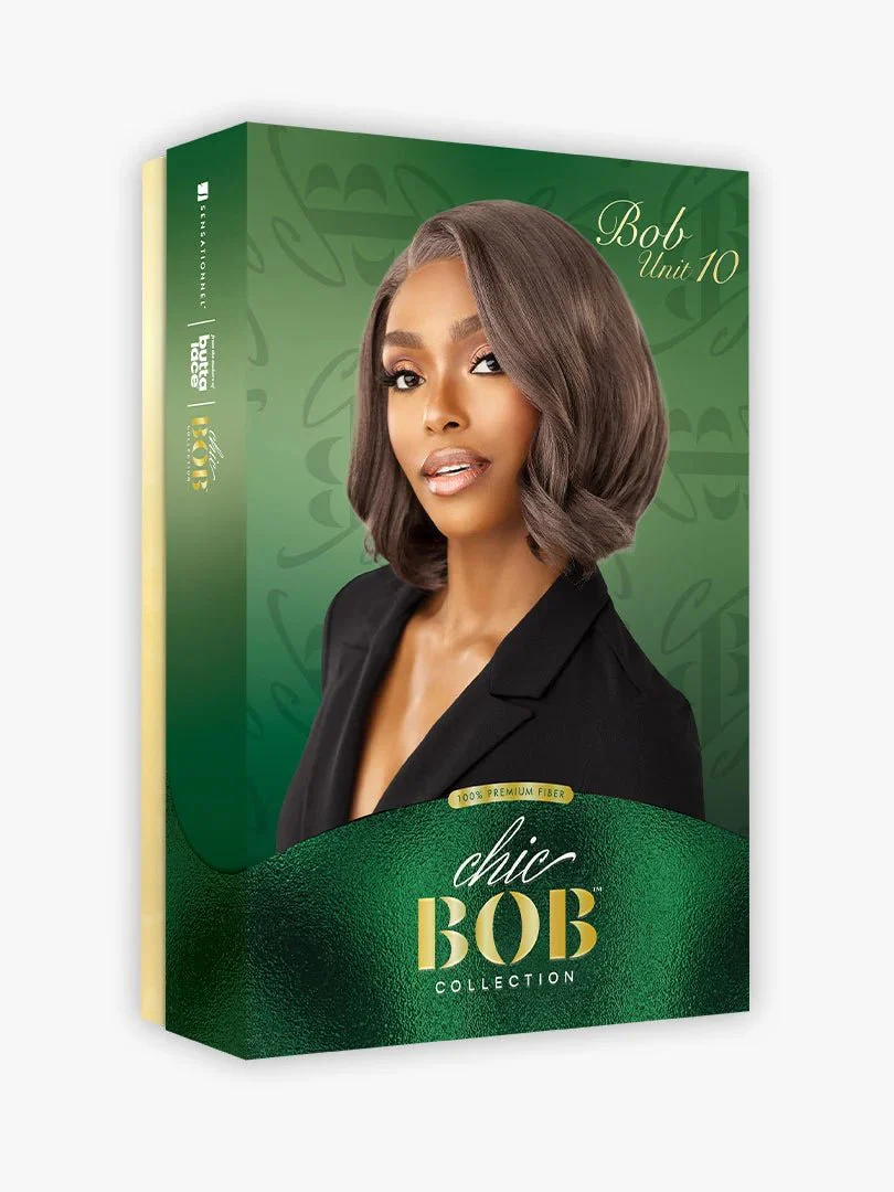 Sensationnel Synthetic Hair Butta Chic Bob Glueless HD Lace Front Wig - BOB Unit 10 - Image 7
