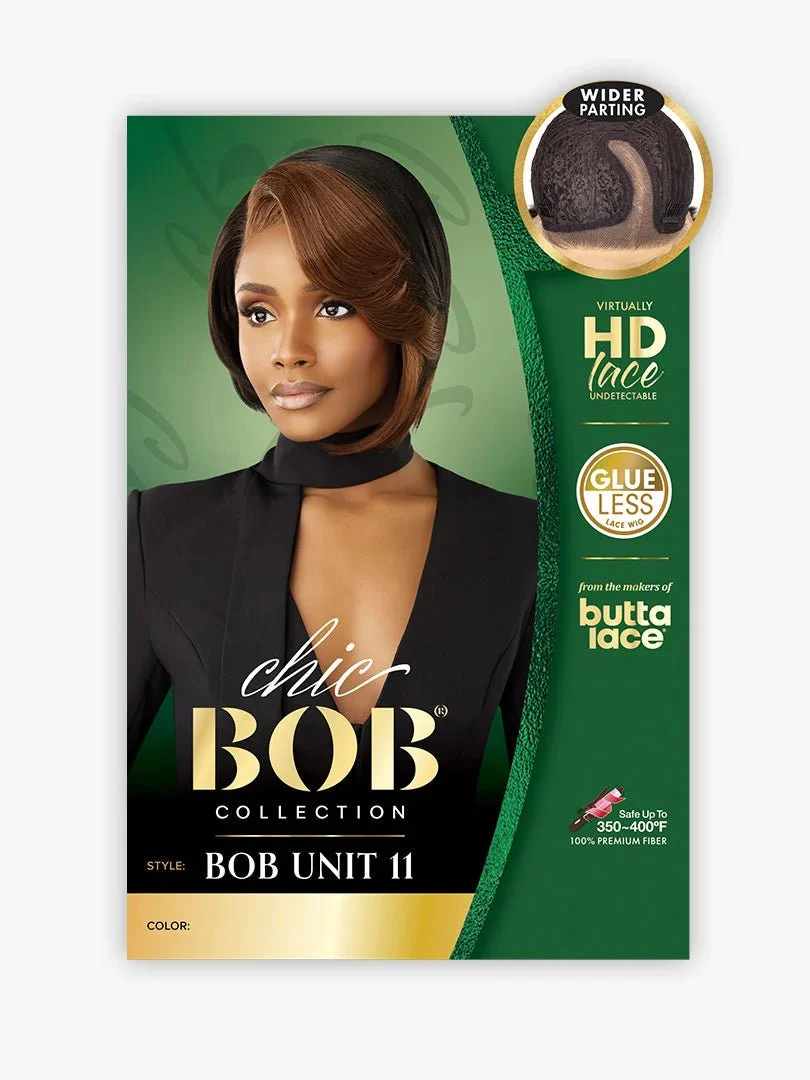 Sensationnel Synthetic Hair Butta Chic Bob Glueless HD Lace Front Wig - BOB Unit 11 - Image 7