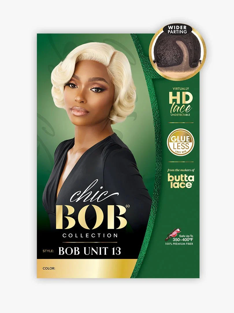 Sensationnel Synthetic Hair Butta Chic Bob Glueless HD Lace Front Wig - BOB Unit 13 - Image 8