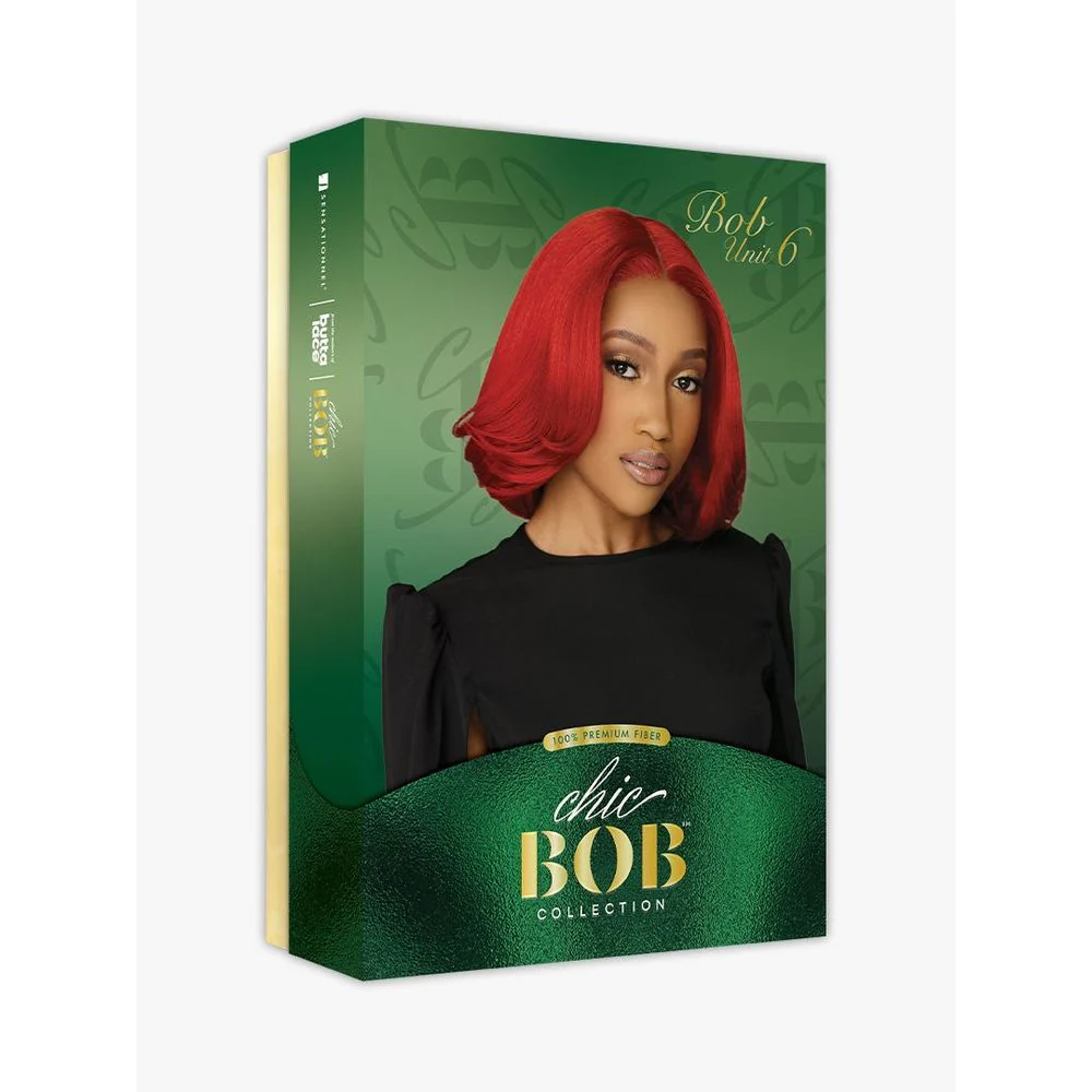 Sensationnel Synthetic Hair Butta Chic Bob Glueless HD Lace Front Wig - BOB Unit 6 - Image 8
