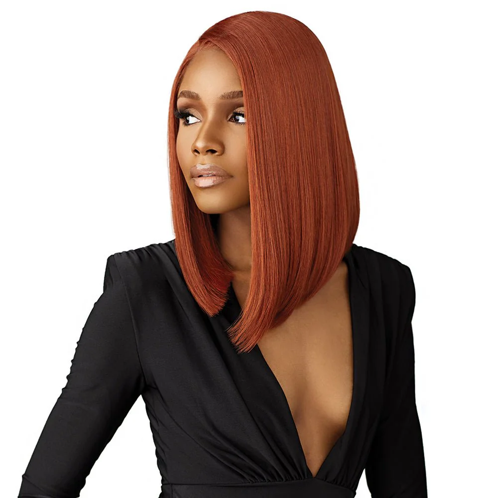 Sensationnel Synthetic Hair Butta Chic Bob Glueless HD Lace Front Wig - LOB Unit 1 - Image 2