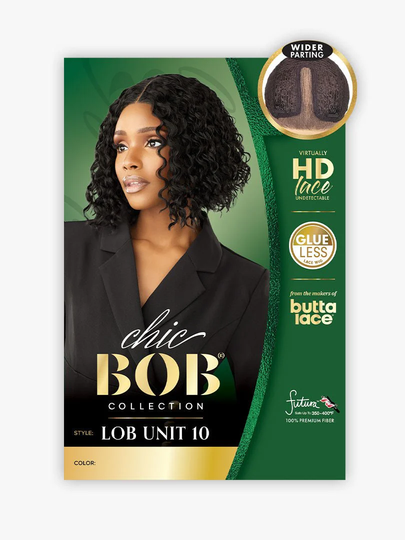 Sensationnel Synthetic Hair Butta Chic Bob Glueless HD Lace Front Wig - LOB Unit 10 - Image 7
