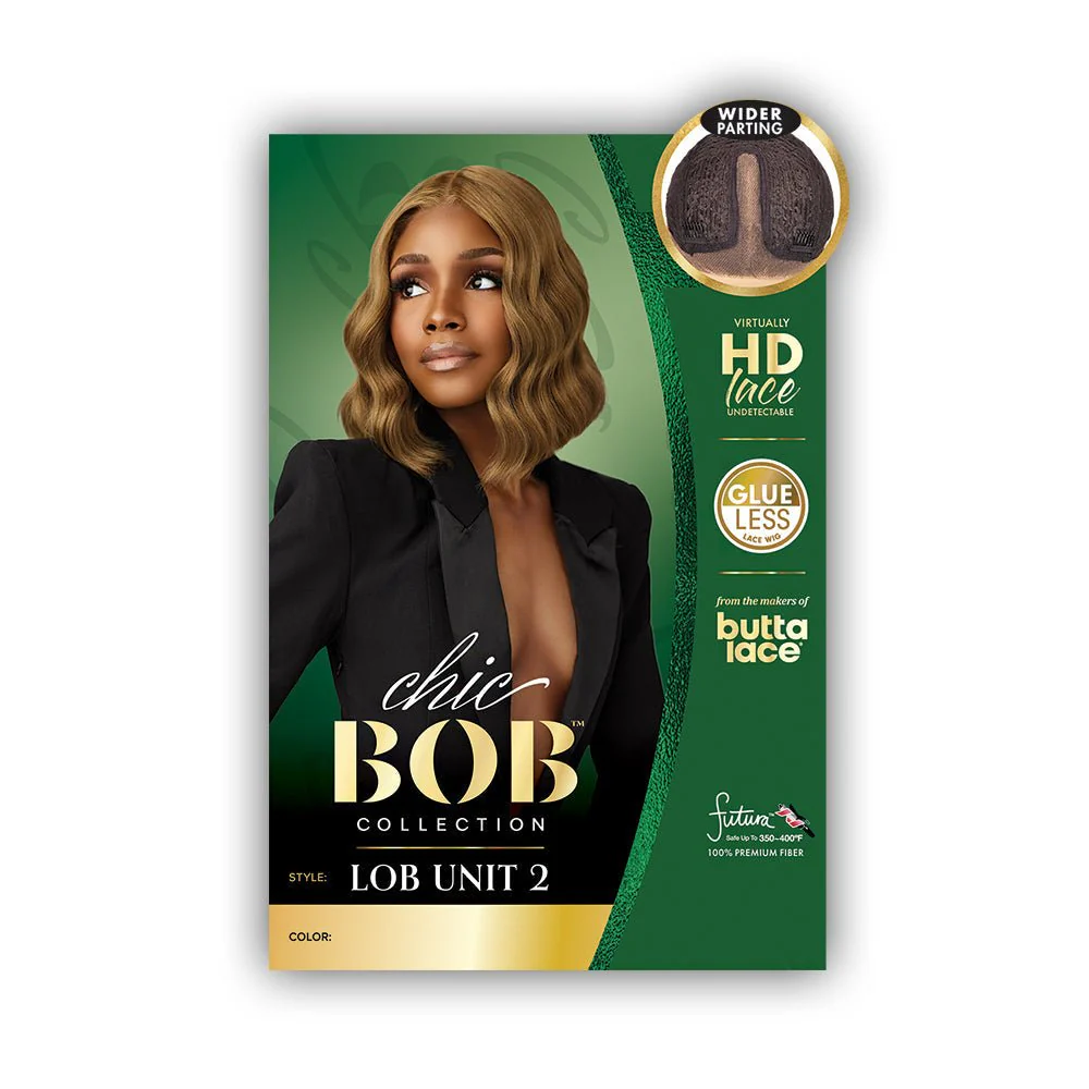 Sensationnel Synthetic Hair Butta Chic Bob Glueless HD Lace Front Wig - LOB Unit 2 - Image 6