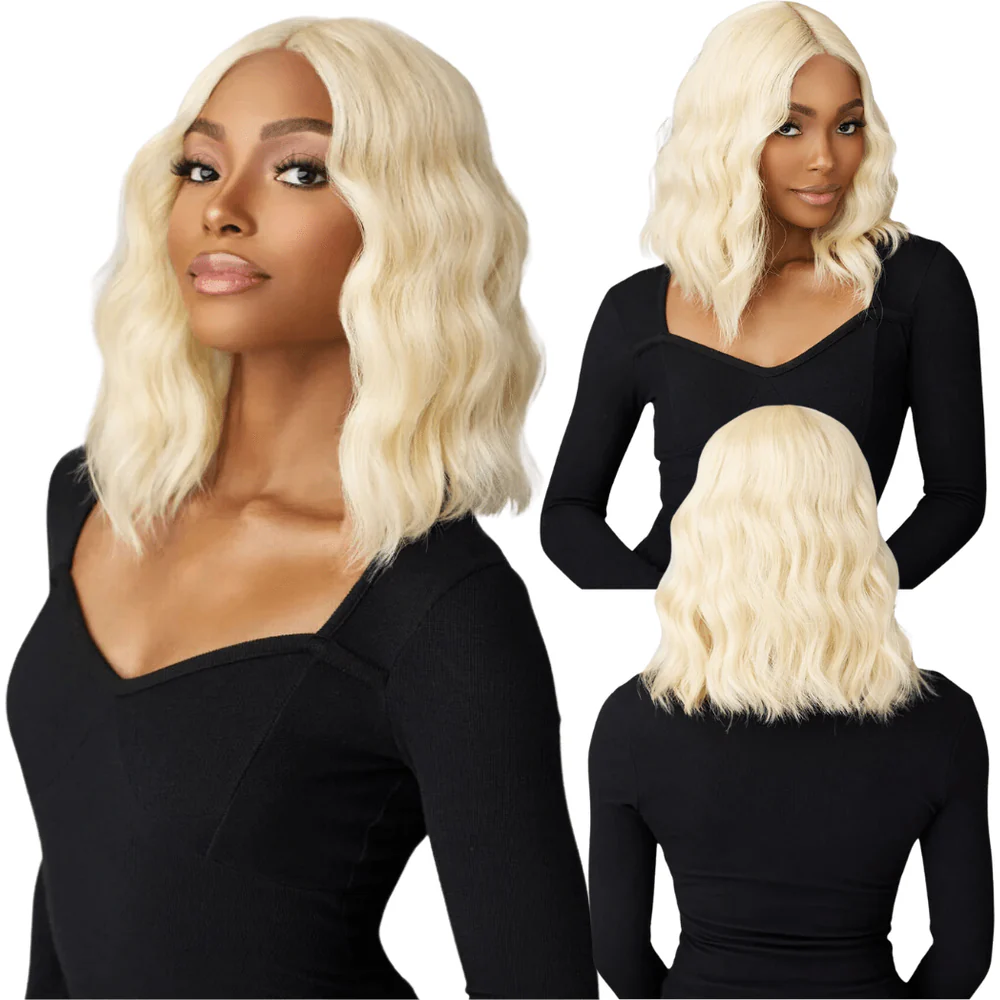 Sensationnel Synthetic Hair Butta Chic Bob Glueless HD Lace Front Wig - LOB Unit 5