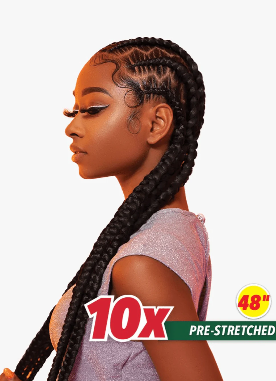 Sensationnel X-Pression Pre-Stretched Braid β 48" - Image 3