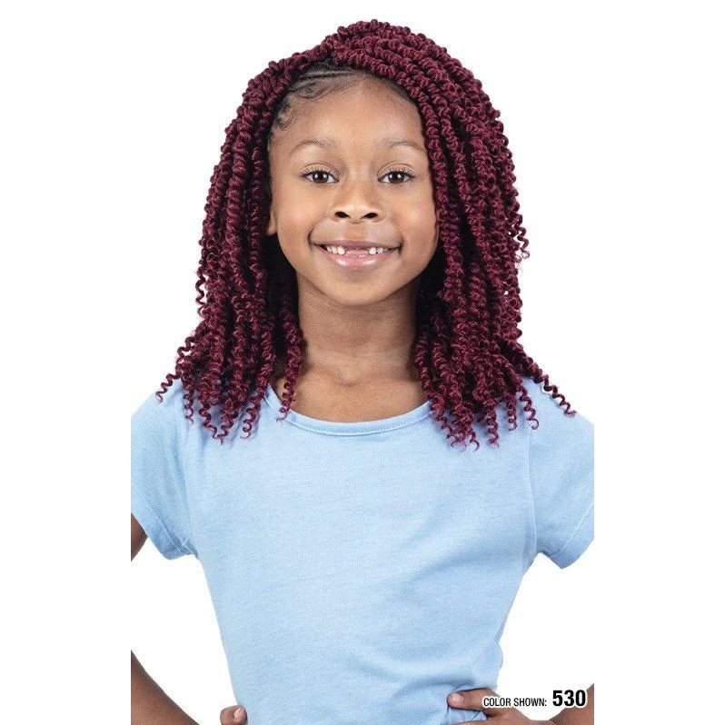 Shake n Go Freetress 3X Synthetic Braid - Kids Spring Twist 8" - Image 2