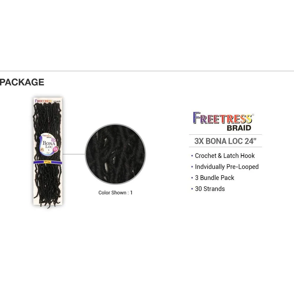 Shake n Go Freetress 3X Bona Loc 24" - Image 6