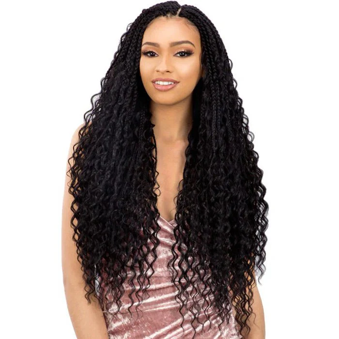 Shake n Go Freetress Synthetic Crochet Hair โ Boho Hippie Braid 22โณ - Image 2