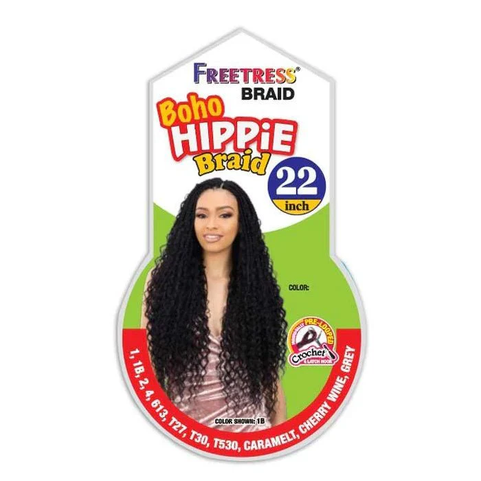 Shake n Go Freetress Synthetic Crochet Hair โ Boho Hippie Braid 22โณ - Image 4