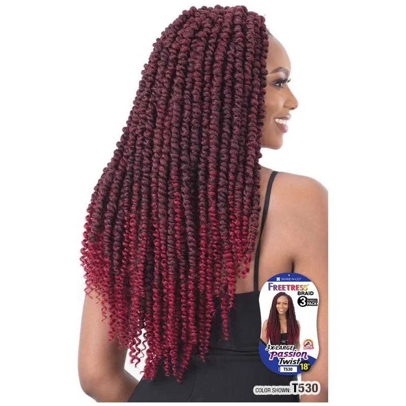 Shake-N-Go Freetress Braid Crochet - 3X Large Passion Twist 18” - Image 3