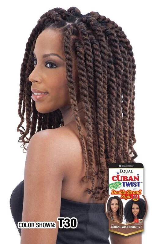 Shake N Go Freetress Equal Cuban Twist Braid - 12" - Image 2
