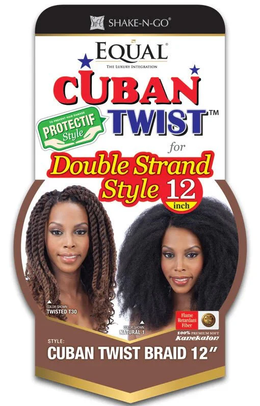 Shake N Go Freetress Equal Cuban Twist Braid - 12" - Image 3