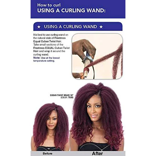 Shake N Go Freetress Equal Cuban Twist Braid - 16β - Image 4