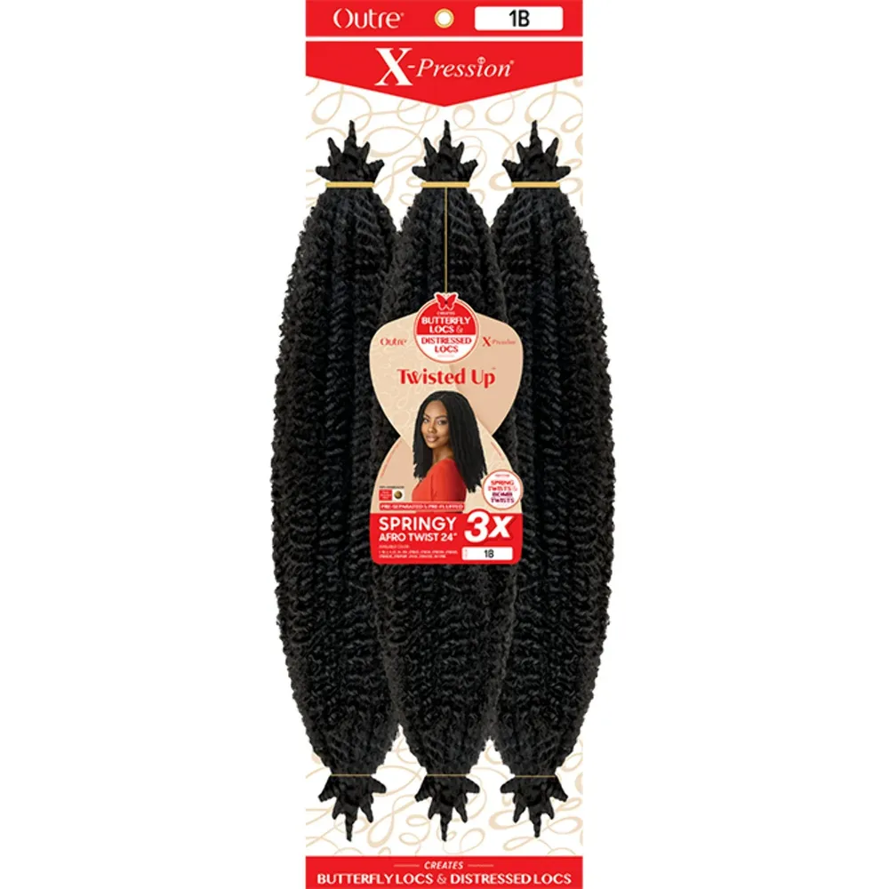 Outre Twisted Up 2X Synthetic Crochet Hair - 12" - Image 2